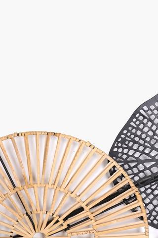 Dimensional Fronds Wall Art, 50x110cm