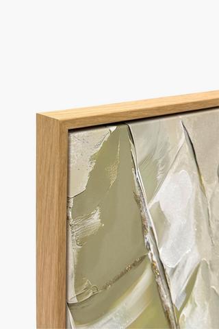 Abstract Leaves Canvas, 60x90cm