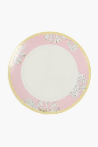 Colab Coralbloom 4 Pack Floral Dinner Plates