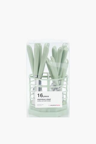 17 Piece Stainless Steel Cutlery Set