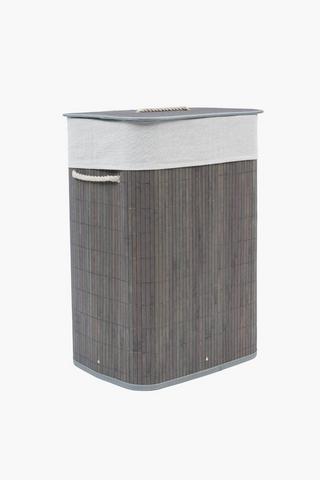 Knock Down Bamboo Laundry Basket