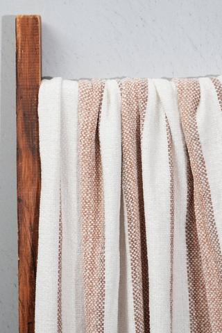 Chenille Stripe Throw, 140x180cm