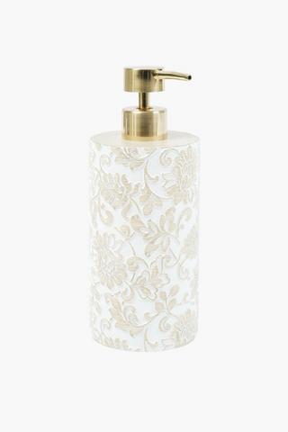 Faux Wood Amara Botanical Soap Dispenser