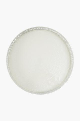 Round Metal Decor Tray, 39x5cm