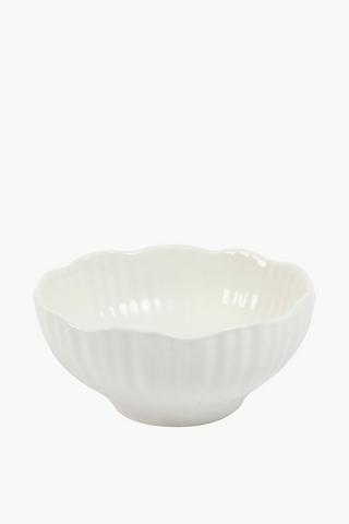 Scallop Ceramic Bowl