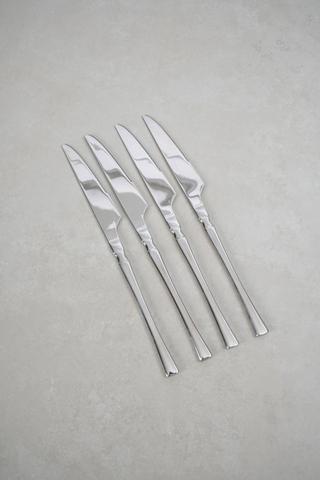 4 Pack Stainless Steel Bone Knives