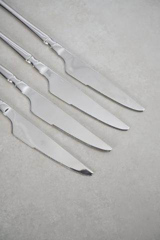 4 Pack Stainless Steel Bone Knives