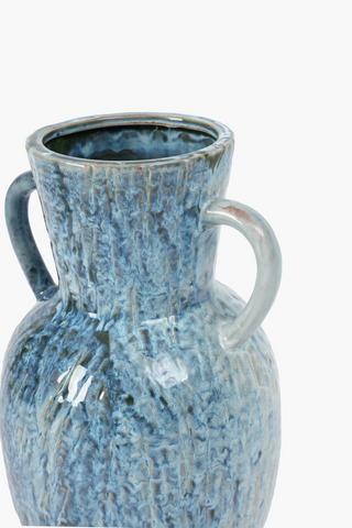 Glazed Ceramic Urn, 13x33.5cm