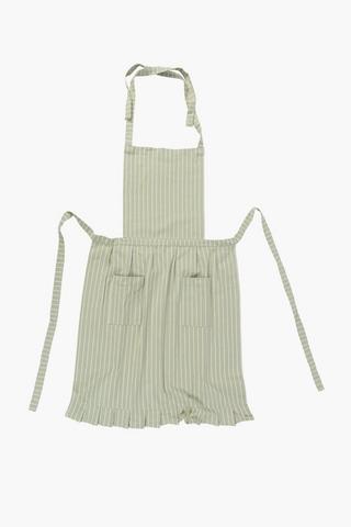 Frill Cotton Apron