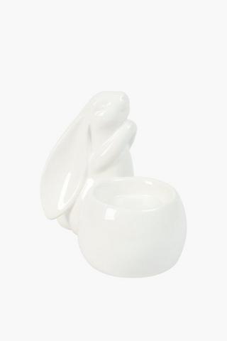 Standing Bunny Tealight Holder, 10x11.5cm