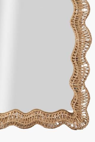 Rectangle Curvy Mirror, 60x80cm