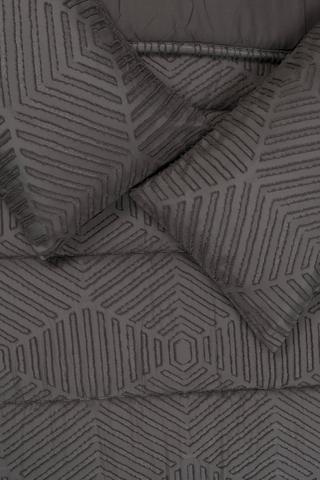 Soft Touch Clipped Geometric Comforter Set