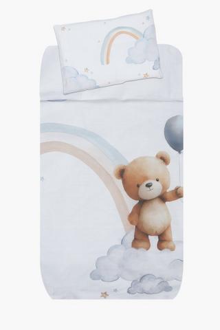 Polycotton Benny Bear Duvet Cover Set