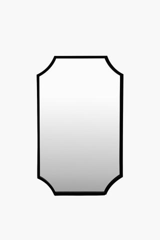 Rectangle Contempo Metal Mirror, 50x80cm