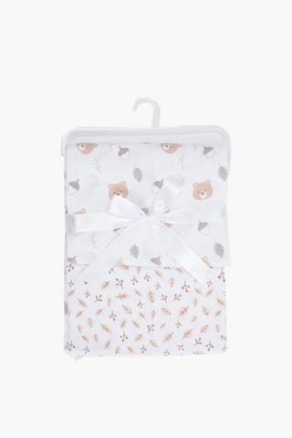 2 Pack Teddy Leaf Printed Recievers