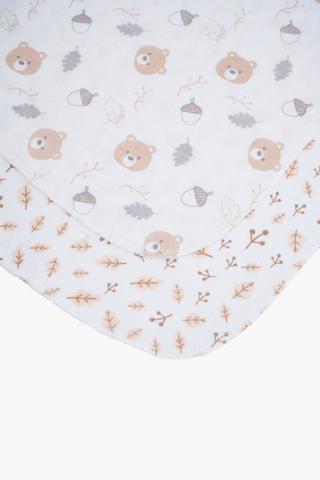 2 Pack Teddy Leaf Printed Recievers