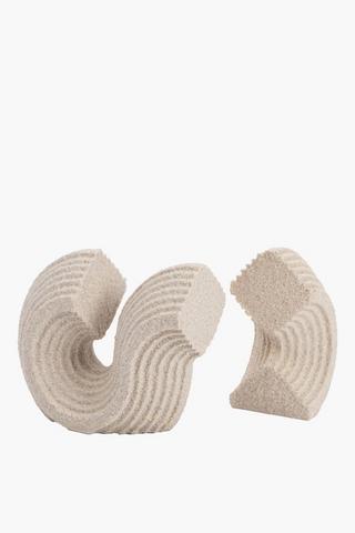 Abstract Bookends, 26.5x14cm