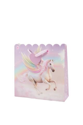 Tasha Unicorn Scalloped Gift Bag