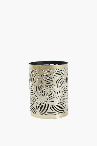 Floral Cut Out Hurricane, 9x12cm