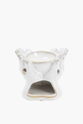 Ceramic Hands Oil Burner, 11.5x11.5cm