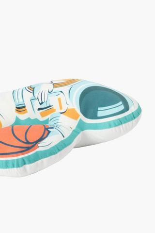 Basketball Spaceman Shaped Cushion