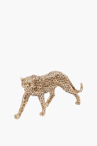 Standing Cheetah Statue, 36x10cm