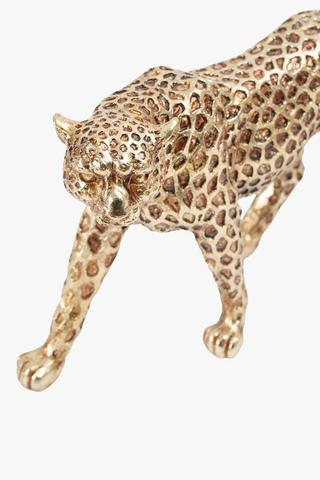 Standing Cheetah Statue, 36x10cm
