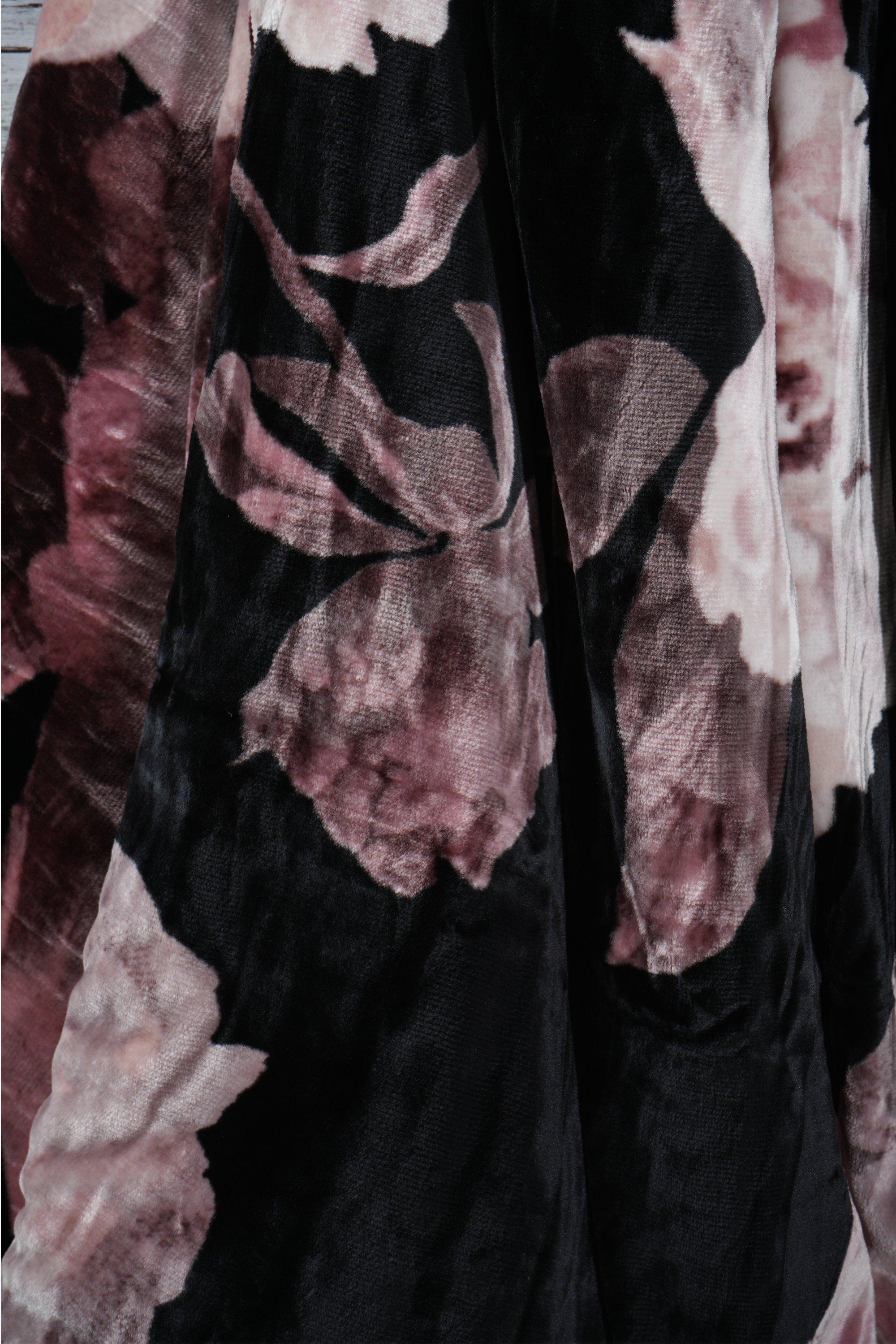 Mink Triglav Floral Blanket, 200x230cm