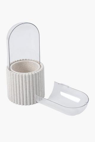 Plastic Wheat Straw Toilet Brush Holder