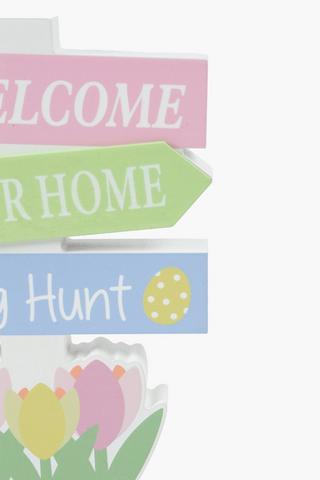 Egg Hunt Decor Sign, 17x24cm
