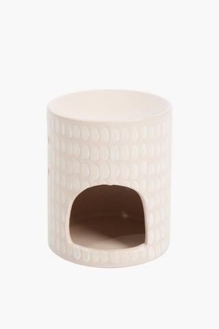 Cylinder Oil Burner, 9.5x11.5cm