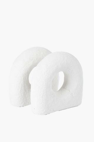 Donut Bookends, 17x16cm