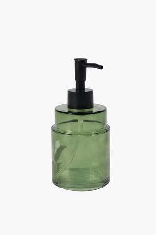Glass Plain Soap Dispenser