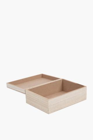 Cut Out Protea Box, 26x19cm