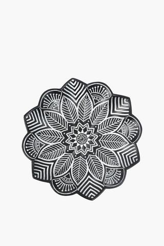 Mandala Candle Plate, 15x3cm