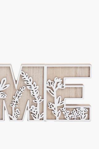 Home Standing Sign, 38x11cm