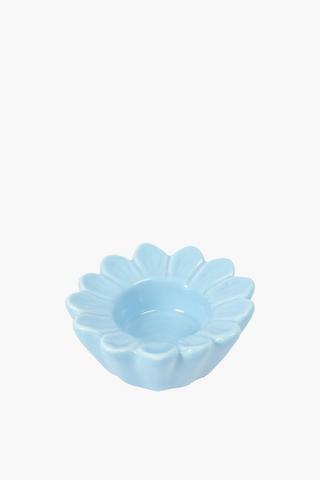 Assorted Daisy Dinner Candle Holder, 9x3.5cm