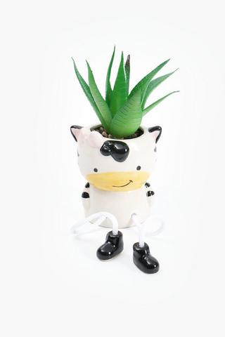 Cute Cat Pot Plant