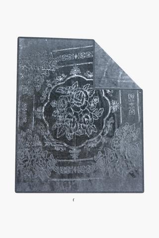 Mink Carved Detail Blanket, 5kg