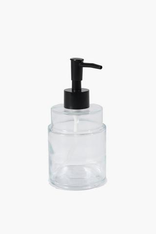 Glass Plain Soap Dispenser