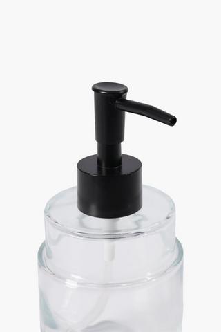 Glass Plain Soap Dispenser