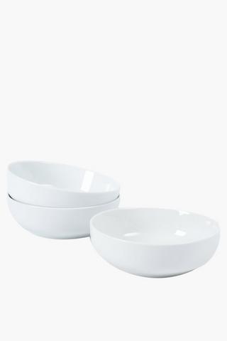 3 Pack Porcelain Bowl Set