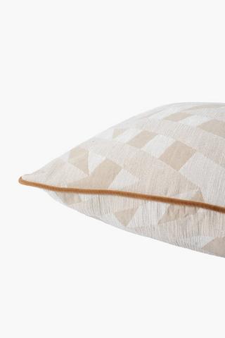Extra Premium Jacquard U+g Rona Feather Filled Scatter Cushion, 60x60cm
