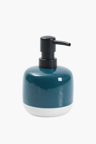 Ceramic Raw Edge Soap Dispenser