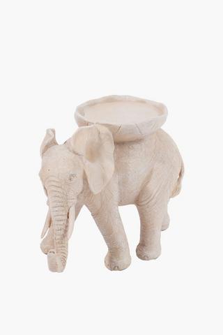 Ellie Pillar Candle Holder, 12.5x18.5cm