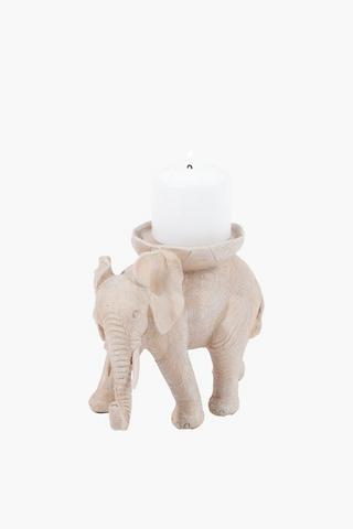 Ellie Pillar Candle Holder, 12.5x18.5cm