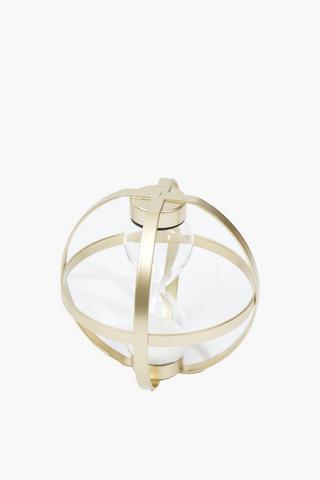 Geo Glass Timer, 14.5x15cm