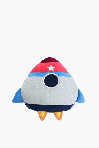 Squish Shaped Spaceship Cushion