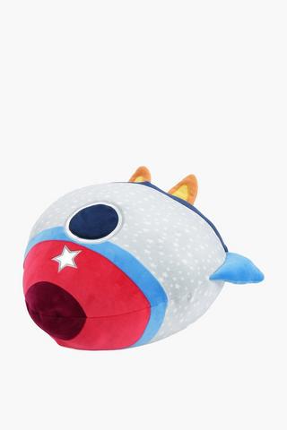 Squish Shaped Spaceship Cushion