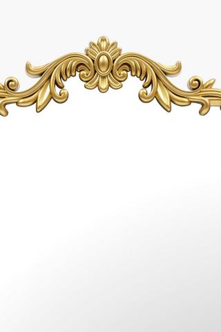 Arch Baroque Mirror, 50x70cm